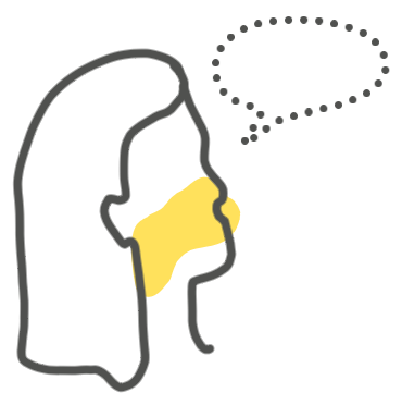 illustration of speech